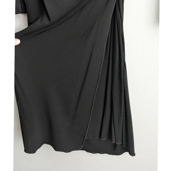 L.K. Bennett Ruched Draped Back Dress - Picture 5 of 7
